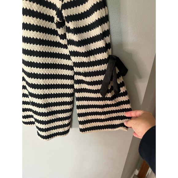 Sanctuary Tierney Stripe Tie-Sleeve Sweatshirt women’s size M - Picture 5 of 8